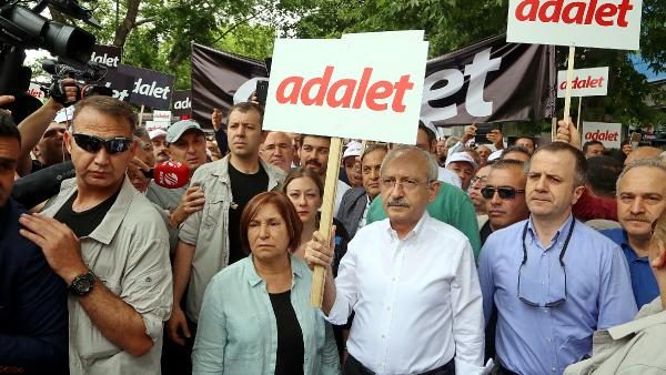 CHP'nin 'Adalet Yürüyüşü' başladı