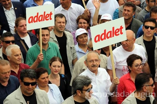 CHP'nin 'Adalet Yürüyüşü' başladı