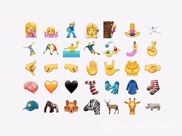 İşte akıllı telefonlara gelecek yeni emoji'ler
