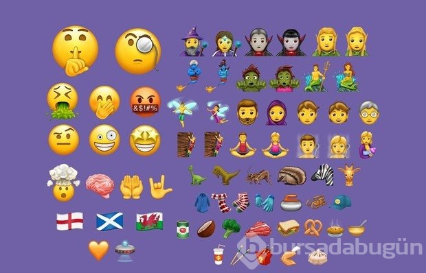 İşte akıllı telefonlara gelecek yeni emoji'ler
