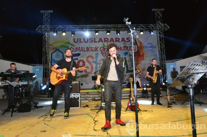 Bursa Cumalıkızık Ahududu Festivali'nde renkli görüntüler	