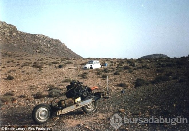 Arabasını Motora Çevirerek Hayatta Kaldı