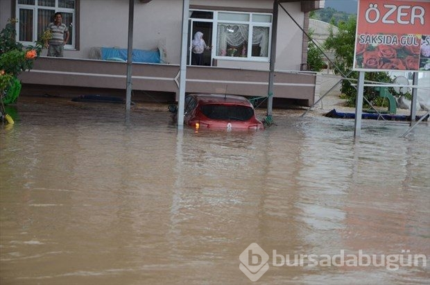 Yalova'da şiddetli yağış
