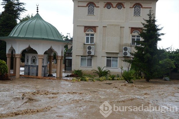 Yalova'da şiddetli yağış
