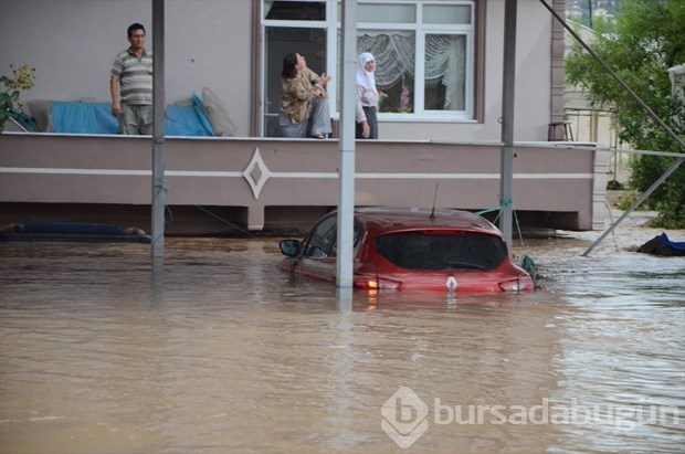 Yalova'da şiddetli yağış