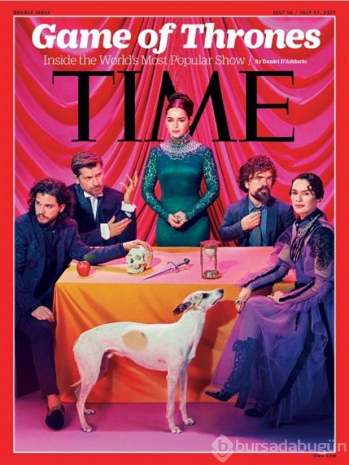 Game of Thrones oyuncuları Time'a kapak oldu