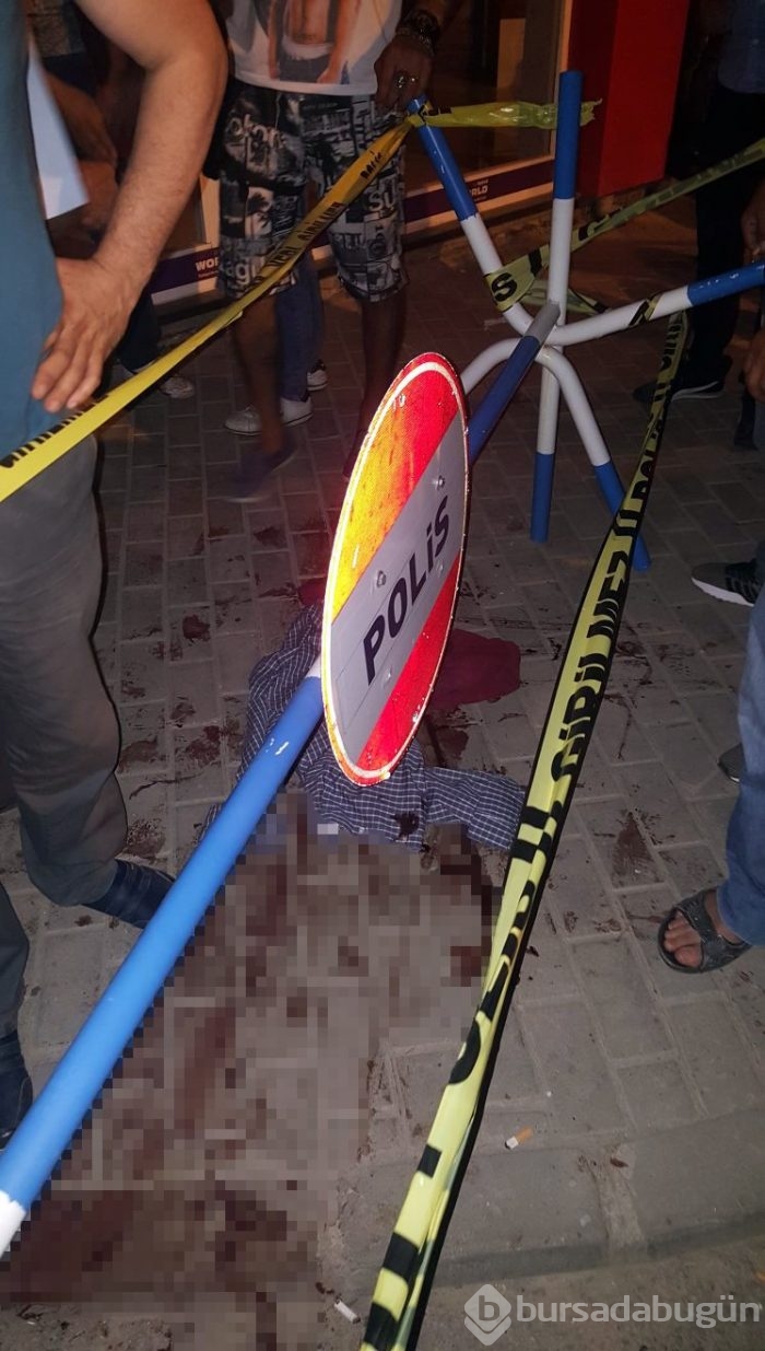 Bursa Gemlik'te silahlı saldırı şoku!