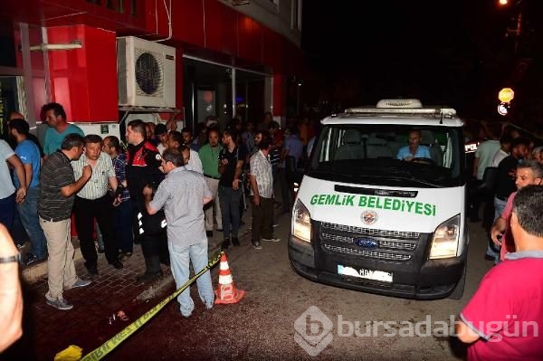 Bursa Gemlik'te silahlı saldırı şoku!
