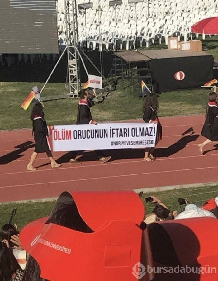 ODTÜ'de bu senenin dikkat çeken pankartları