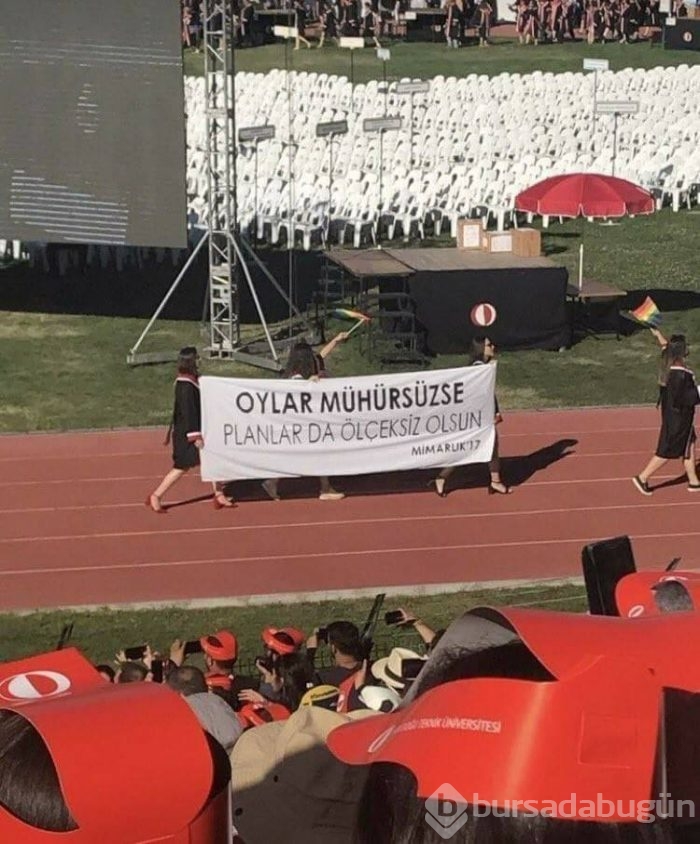 ODTÜ'de bu senenin dikkat çeken pankartları