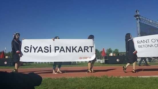 ODTÜ'de bu senenin dikkat çeken pankartları