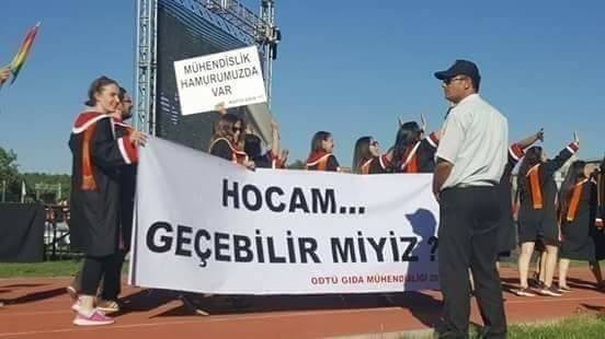ODTÜ'de bu senenin dikkat çeken pankartları