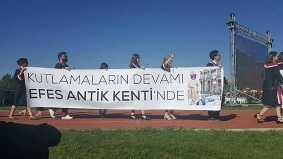 ODTÜ'de bu senenin dikkat çeken pankartları