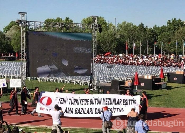 ODTÜ'de bu senenin dikkat çeken pankartları