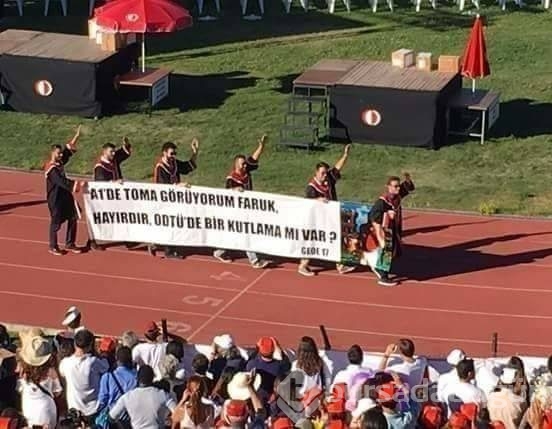 ODTÜ'de bu senenin dikkat çeken pankartları