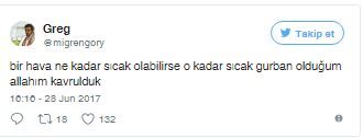 Sıcaklara isyan eden tweetler güldürüyor