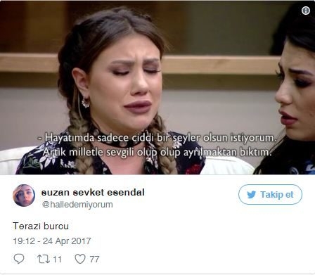 Terazi burçları hakkında mizah dolu tweetler