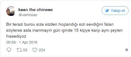 Terazi burçları hakkında mizah dolu tweetler