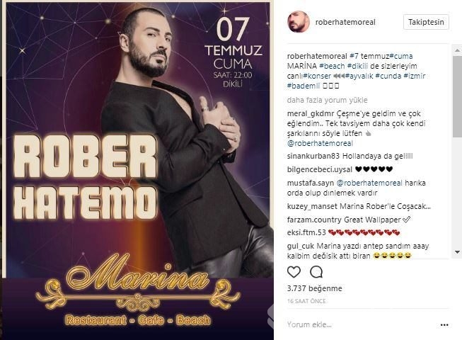 Ünlü isimlerin Instagram paylaşımları (05.07.2017)