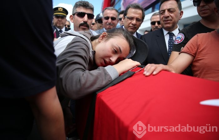 Bursa'da şehit polis memleketine uğurlandı