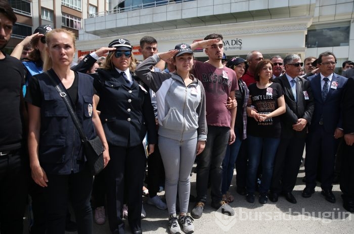 Bursa'da şehit polis memleketine uğurlandı