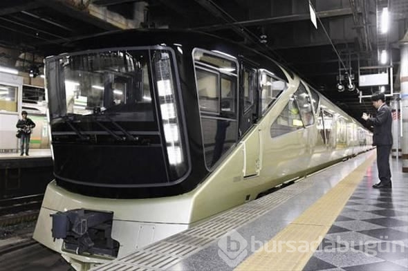 Japonların parmak ısırtan lüks treni!