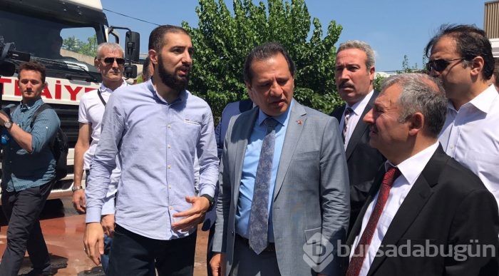 Bursa'da tekstil fabrikasında yangın