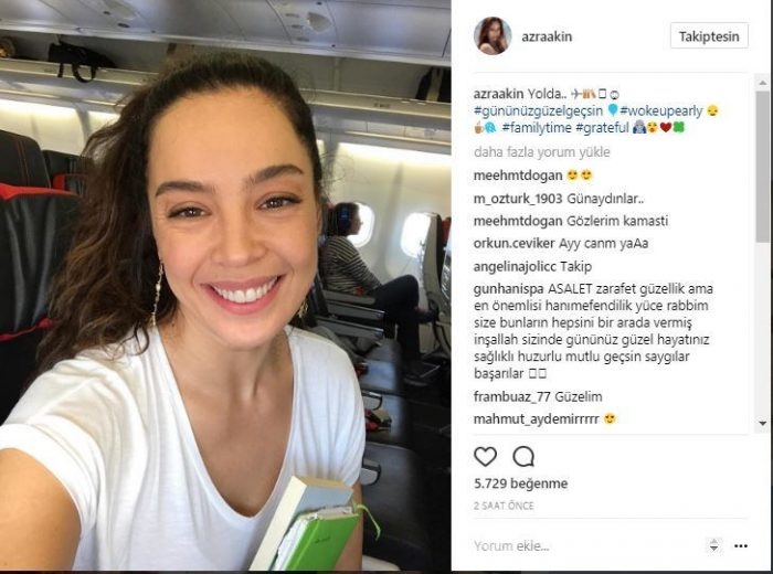 Ünlü isimlerin Instagram paylaşımları (06.07.2017)