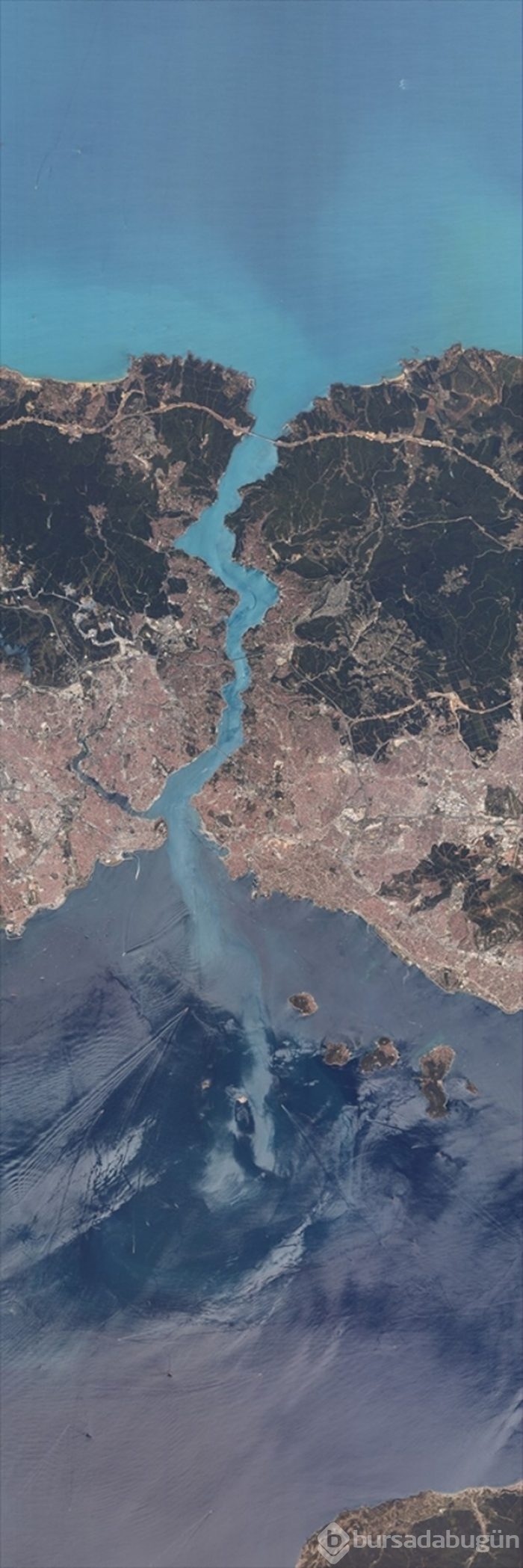Yerli uydudan İstanbul