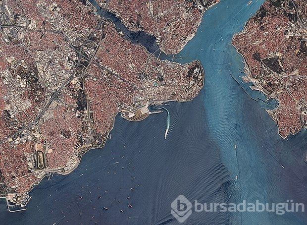 Yerli uydudan İstanbul