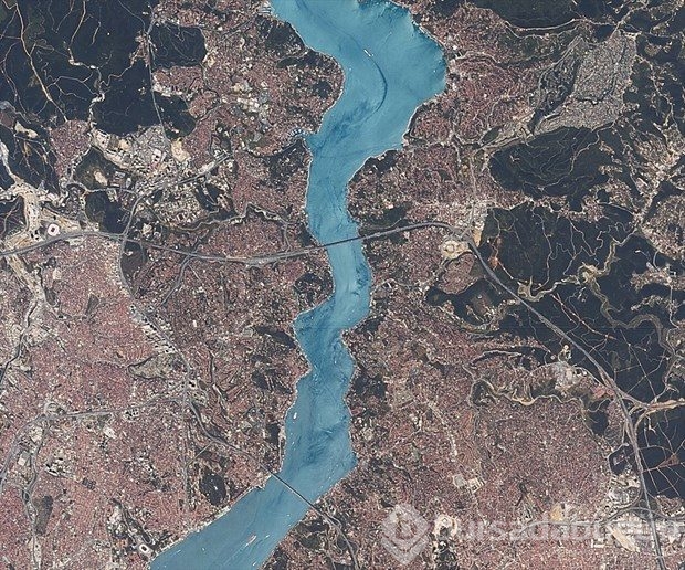 Yerli uydudan İstanbul