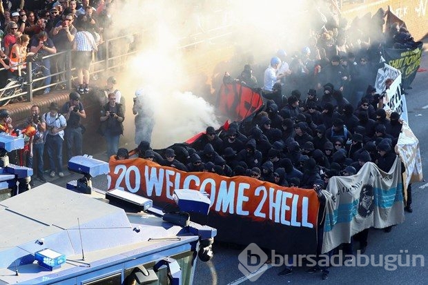 G20 Zirvesi öncesinde olaylar çıktı