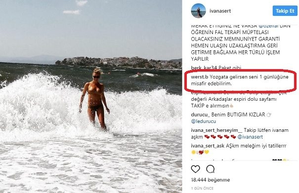 Instagram'ı uçuran 10 ünlünün aldığı garip yorumlar (7 Temmuz 2017)