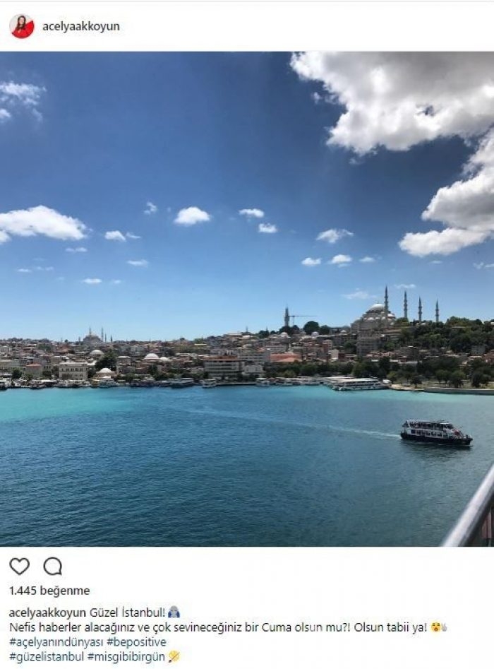 Ünlü isimlerin Instagram paylaşımları (07.07.2017)