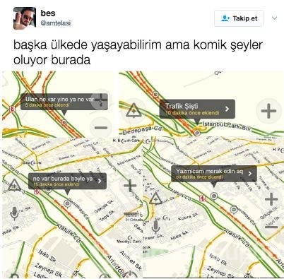 Yolculukla ilgili atılmış komik tweetler
