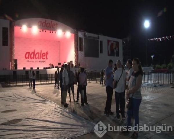 İstanbul'da Adalet Mitingi