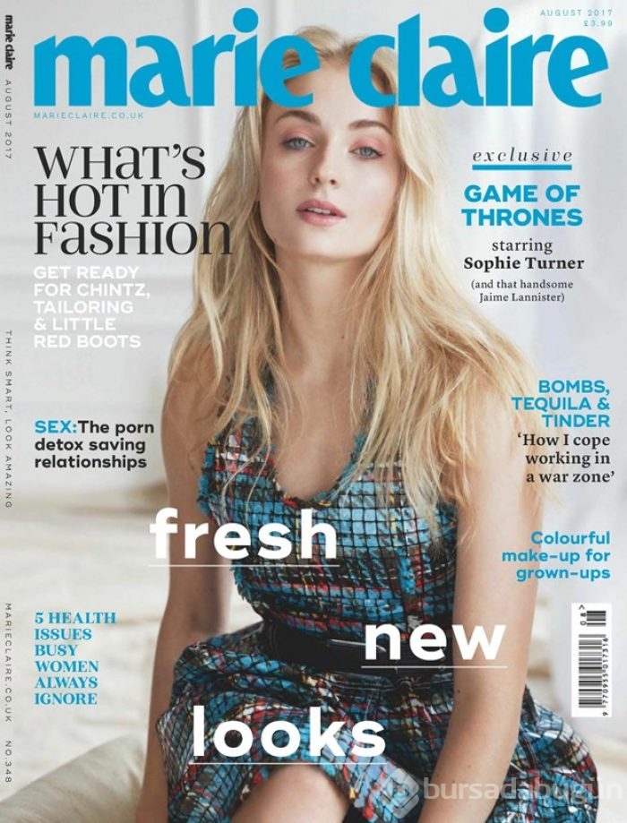 Sophie Turner (Sansa Stark): Akvaryumda yaşıyorum