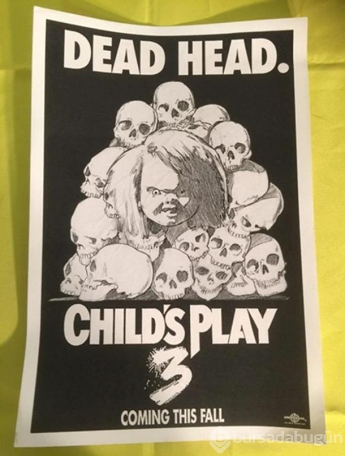 Chucky'nin kullanılmayan afişleri yayınlandı