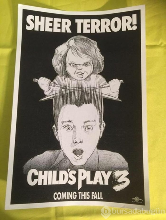 Chucky'nin kullanılmayan afişleri yayınlandı