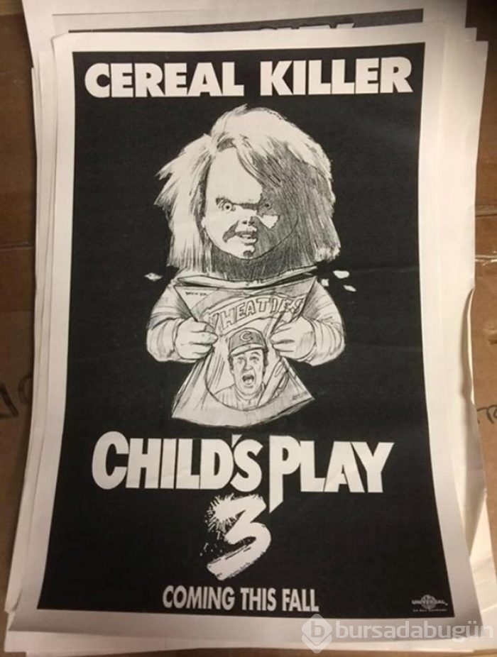 Chucky'nin kullanılmayan afişleri yayınlandı