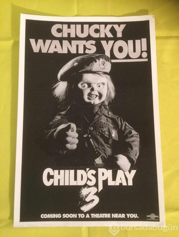 Chucky'nin kullanılmayan afişleri yayınlandı