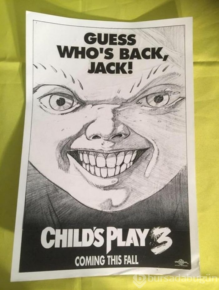 Chucky'nin kullanılmayan afişleri yayınlandı