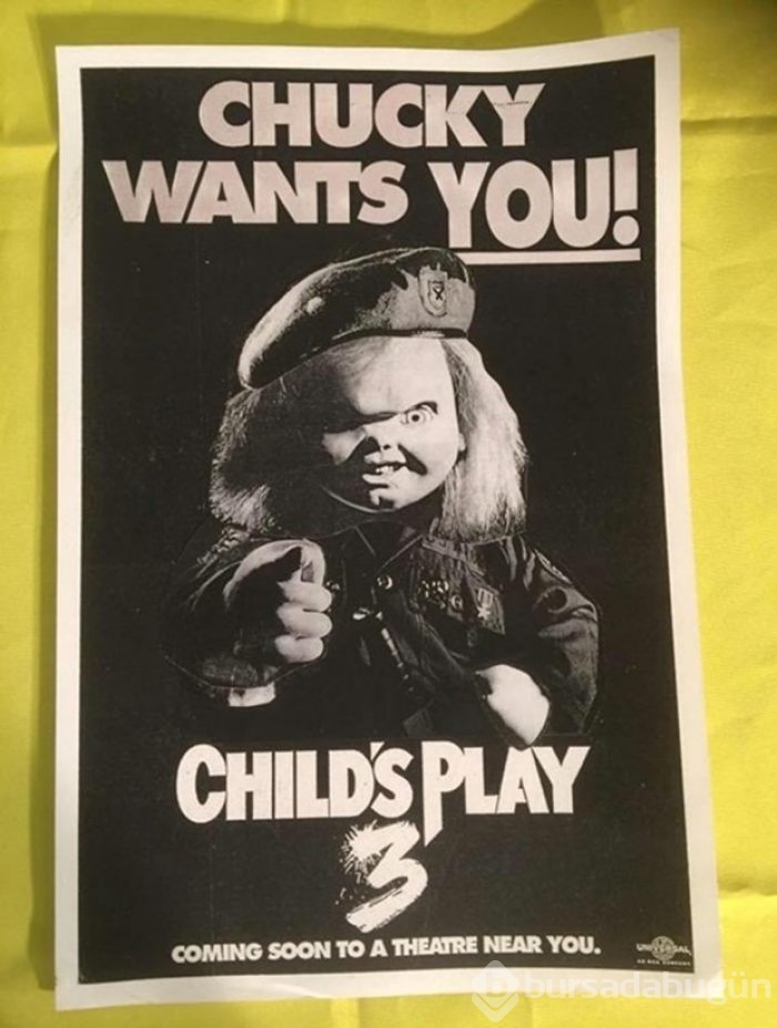 Chucky'nin kullanılmayan afişleri yayınlandı
