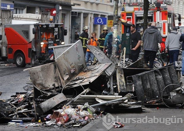 Hamburg'daki G20 protestoları 2. gününde de aralıksız sürdü: Çatışma, yağma, gözaltı
