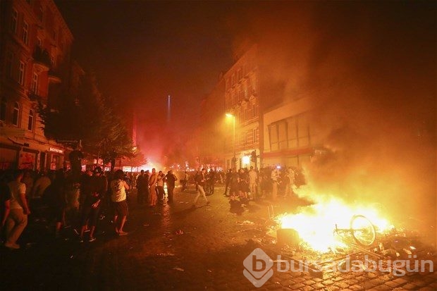 Hamburg'daki G20 protestoları 2. gününde de aralıksız sürdü: Çatışma, yağma, gözaltı