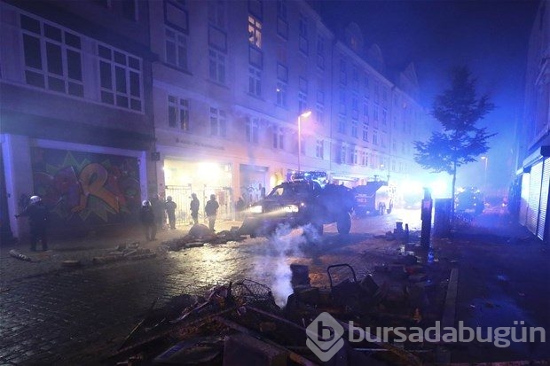 Hamburg'daki G20 protestoları 2. gününde de aralıksız sürdü: Çatışma, yağma, gözaltı