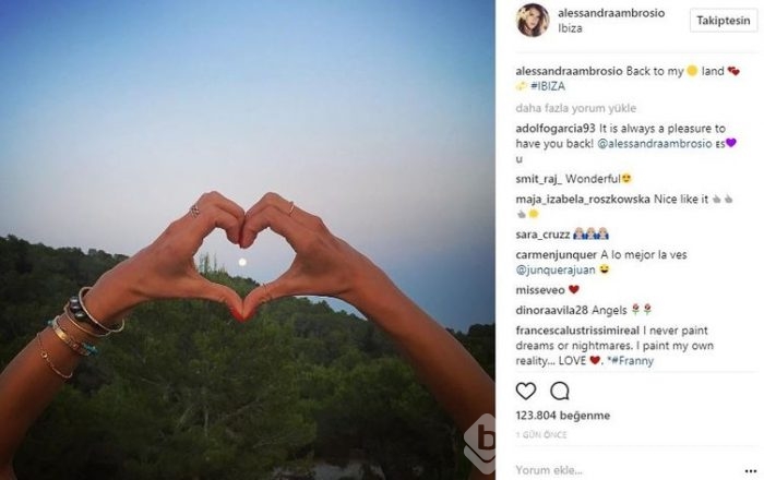 Ünlü isimlerin Instagram paylaşımları (10.07.2017)