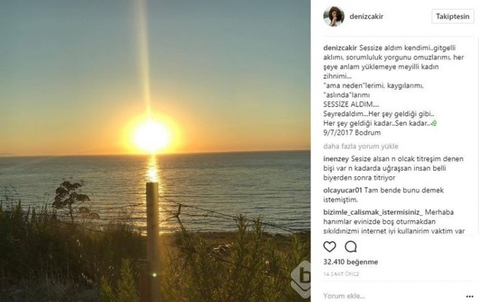 Ünlü isimlerin Instagram paylaşımları (10.07.2017)