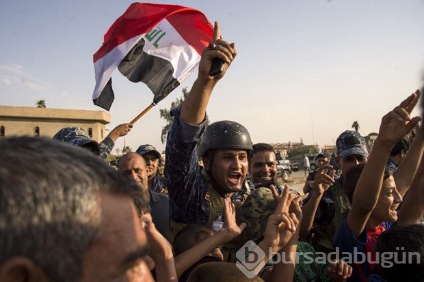 Irak'ta halk Musul Zaferi'ni kutluyor