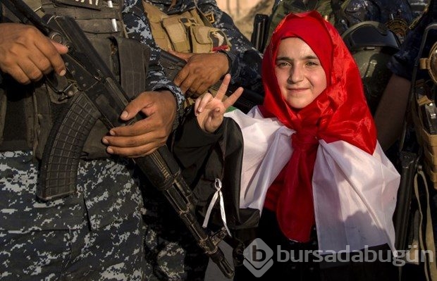 Irak'ta halk Musul Zaferi'ni kutluyor